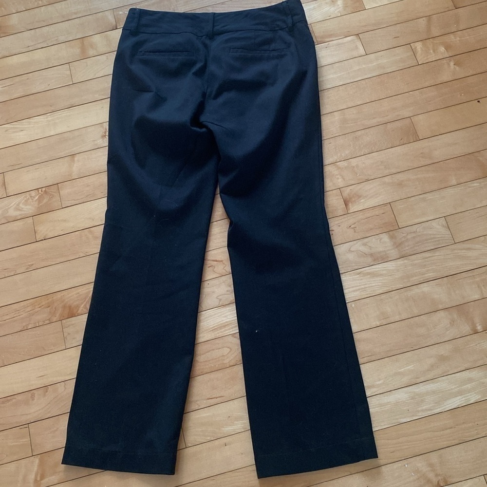 JACOB classic fitted black straight leg pants. Size 8 - Picture 5 of 12